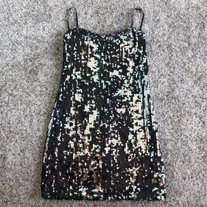✨ Black & Silver Sparkling Dress ✨